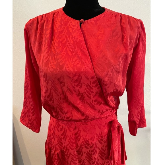 Billy Jack For Her Vintage Red Dress - Picture 5 of 7